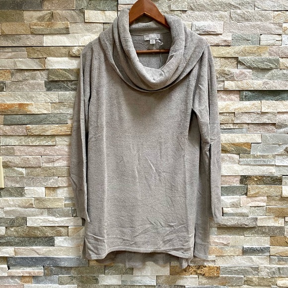 Barefoot Dreams CozyChic Lite Cowl Neck Tunic - Picture 2 of 4